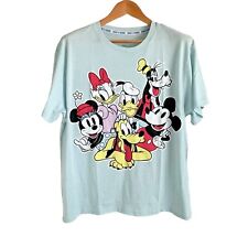 NWT Retro Style Disney Unisex XL Short Sleeve Tshirt, Minnie Mickey Donald Daisy picture