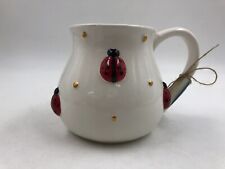 Global Design Ceramic 19.4oz Ladybug Coffee Mug AA01B22022 picture