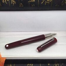 Luxury M Magnet Series Wine Red Color+Silver Clip 0.7mm Ink Rollerball Pen picture