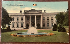 Vintage Postcard 1912 White House Washington, D.C. Color Photo #203 picture