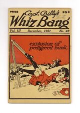 Captain Billy's Whiz Bang #28 FN 1921 picture
