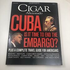 Cigar Aficionado Magazine June 1999 Cuba Embargo Castro Clinton + News Article picture