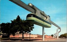 Vintage Postcard Skyway Monorail Texas State Fair Grounds Dallas TX 1960    7114 picture