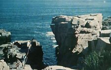 Thunder Hole Acadia National Park Maine Vintage Chrome Postcard 1961 Posted picture