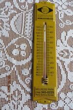Vintage 1960s or 70s Metal Advertising Thermometer picture