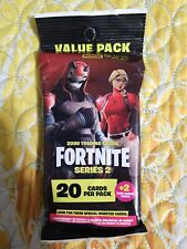 2020 Panini Fortnite Series 2 Value 20 + 2 Rare Card Pack - New Factory Sealed picture