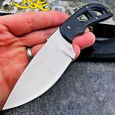 Browning Black G10 Handle Fixed Blade Outdoor Hunting Skinning Knife with Sheath picture