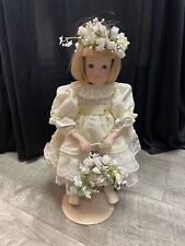 PRINCESS DIANA'S FLOWER GIRL DOLL THE DANBURY MINT 1987 picture