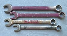 Wright Grip 4pc Combination Wrenches 13/16 7/8 15/16 1” 12pt USA picture