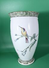 Vintage Wedgwood Humming Birds Vase 1991 Bone China England 9