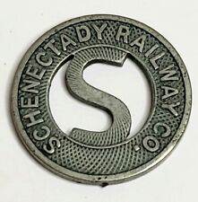 1922 Schenectady, NY Railway Co. Transit Trolley Token - New York picture