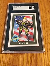 1991 Impel G.I. Joe Card #53 Hawk SGC 10 picture