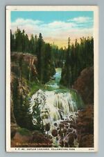 Kepler Cascades Yellowstone Park Postcard picture