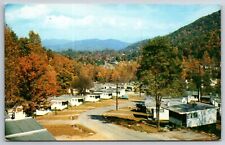 Fontana Dam North Carolina~Air View Fontana Village Resort~Vintage Postcard picture