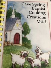DECATUR AL Cave Spring Baptist Cooking Creations Vol 1  Spiral Cookbook picture