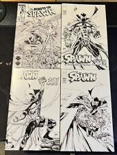 Spawn Lot Of 4 - 299, 300(x2), 301 Sketch Variant Todd McFarlane picture