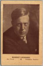 c1920s Silent Film Adv. Postcard ROBERT LEONARD 
