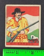 Vintage 1933 Kit Carson Wild West Cowboy R128 Card #224 picture