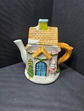 Vintage Christmas Ceramic Teapot picture