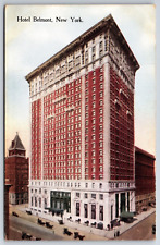 Belmont Hotel c1911 New York City NY Park Avenue Vintage Postcard picture