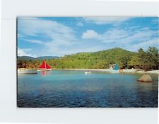 Postcard Honeymoon Beach At Water Isle St. Thomas Virgin Islands USA picture