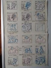 FAT ALBERT animation Cel production art cartoons Storyboard HALLOWEEN SPECIAL I5 picture
