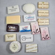 15 Vintage Hotel Bar Soap Travel Size Mini Hand Face Body Bar picture