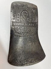 RARE ANTIQUE Kretschimer-Tredway Co. Single Bit Lincoln Axe picture