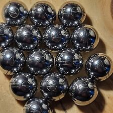 =PAC-MAN= 100% ☆ETCHED☆ Vintage PACHINKO  BALLS 25 Pc Machine AUTHENTIC Engraved picture