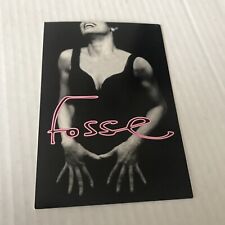 fosse postcard Broadway Hot Jazz Chicago Vintage musical Rare  Dance LAST ONE picture