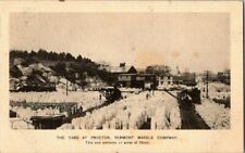 1911. THE YARD AT PROCTOR, VERMONT MARBLE COMPANY. POSTCARD EP3 picture