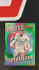 CRISTIANO RONALDO PRIZED FOOTBALLERS /99 GREEN TOPPS FINEST UCC 2023-24 picture