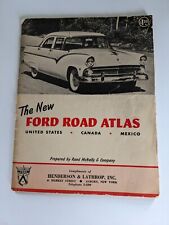 Vintage 1955 Rand McNally & Co. Road Atlas and Radio Guide of The United States picture
