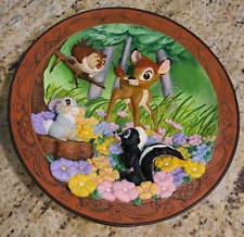 Disney Bambi 1942 3D Picture Plate Animated Classics picture