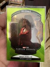 2022 Marvel Allure Green Quartz /99 Peggy Carter Hayley Atwell as #10 picture