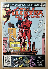 What If? #35 Marvel 1982 Elektra  Daredevil Frank Miller High Grade NM/NM+ picture