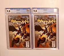 Lot of 2 BATMAN #2 both CGC 9.8 FIRST PRINT The New 52 DC 1st Cobb as Talon 2011 picture