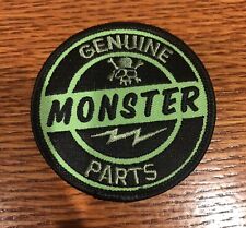 Genuine Monster Parts Embroidered Patch Frankenstein Horror Halloween Haunters picture