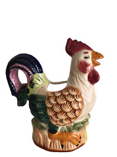 Heartfelt Kitchen Creations Ceramic Rooster Creamer 6