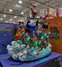 Disney Halloween Animated Pirate Ship Lights And Music Mickey Mouse picture