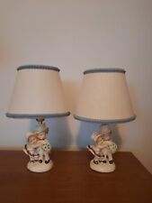 Pair of Vintage Chalkware Lamps picture