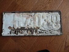 Vintage 1932 Montana License Plate picture