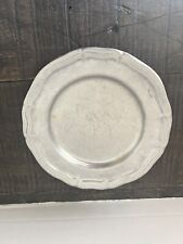 Wilton Armetale COUNTRY FRENCH Satin 7” Salad Plate(s) Set Of 6 Pewter picture
