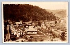 J87/ Gary West Virginia RPPC Postcard c20s Birdseye Railroad Depot Coal Mine 631 picture