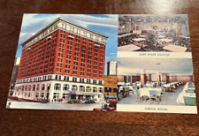 Alabama AL Montgomery Jefferson Davis Hotel Postcard Vtg 1950s Unused picture