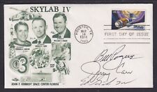 Bill Pogue, Jerry Carr & Ed Gibson, Skylab IV Astronaut crew signed cover Space picture