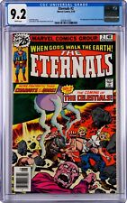 Eternals #2 CGC 7.0 (Aug 1976, Marvel) Jack Kirby, Celestials app. & 1st Ajak picture