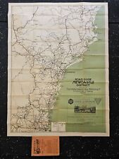 Original c1930s N.R.M.A. Road Guide of Newcastle District picture