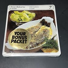 Vintage 1984 My Great Recipes #7 Factory Sealed Card Pack picture
