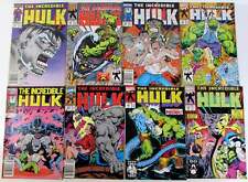 The Incredible Hulk Lot of 8 #354,392,353,397,328,373,407,387 Marvel 1989 Comics picture